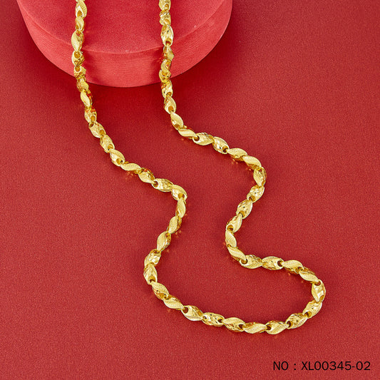 pure gold 9999 men's necklace