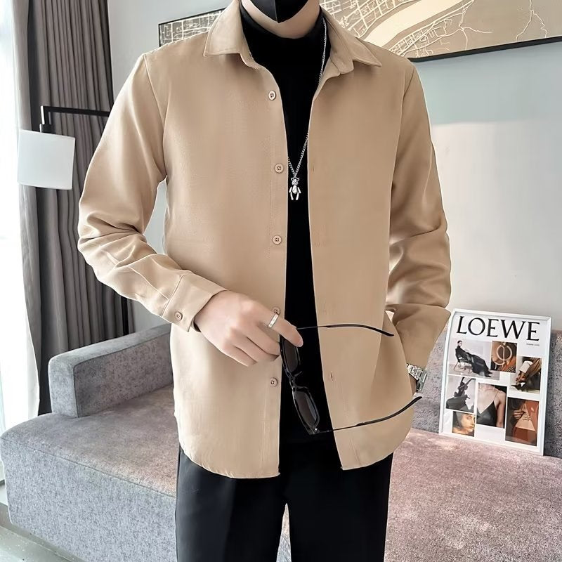 Two-piece jacket men's trendy business casual high-end