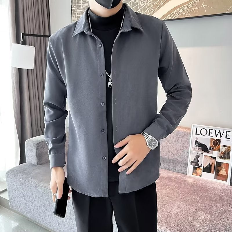 Two-piece jacket men's trendy business casual high-end