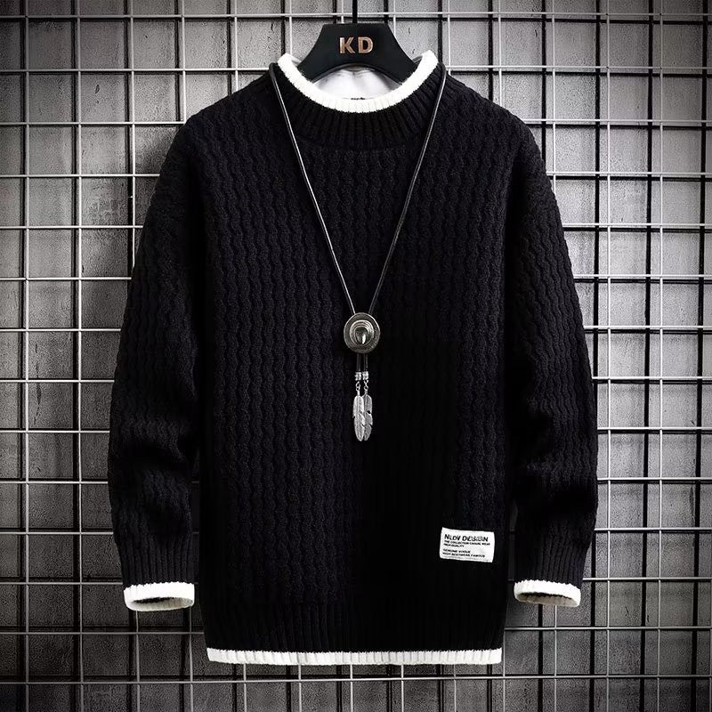 Two-piece sweater for men